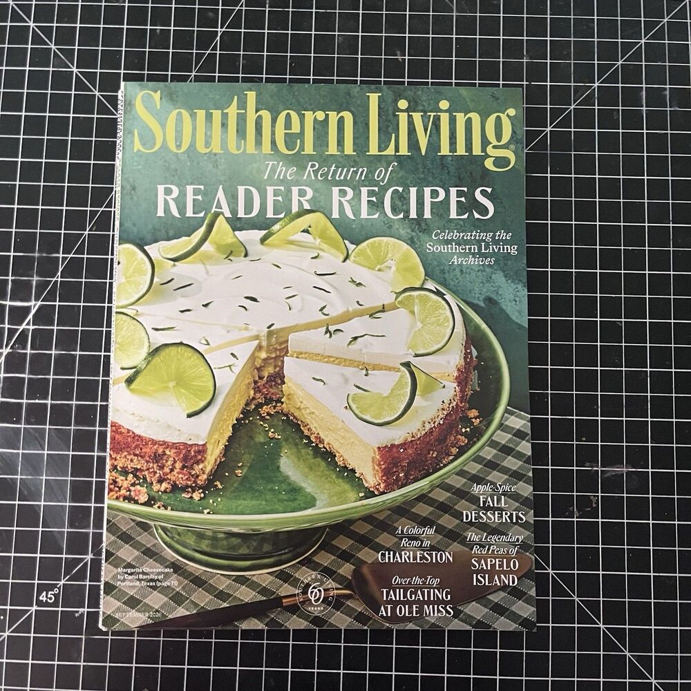 Southern Living Magazine 2026 Sep ~ The Return of Reader Recipes ~ Fall Desserts